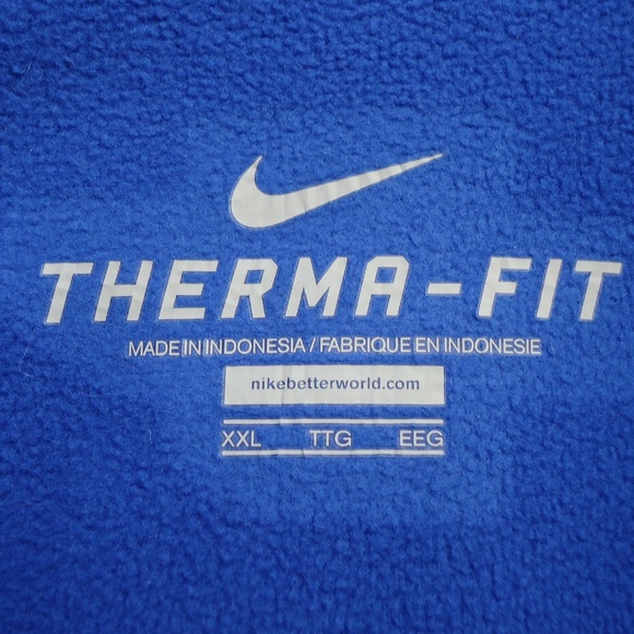 SIZE XXL. NIKE Men's Therma-FIT 1/4-zip Pullover. - Picture 3 of 8